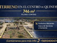 Venta Céntrico Terreno 746 m2 en Quintay Casablanca Valparaíso.