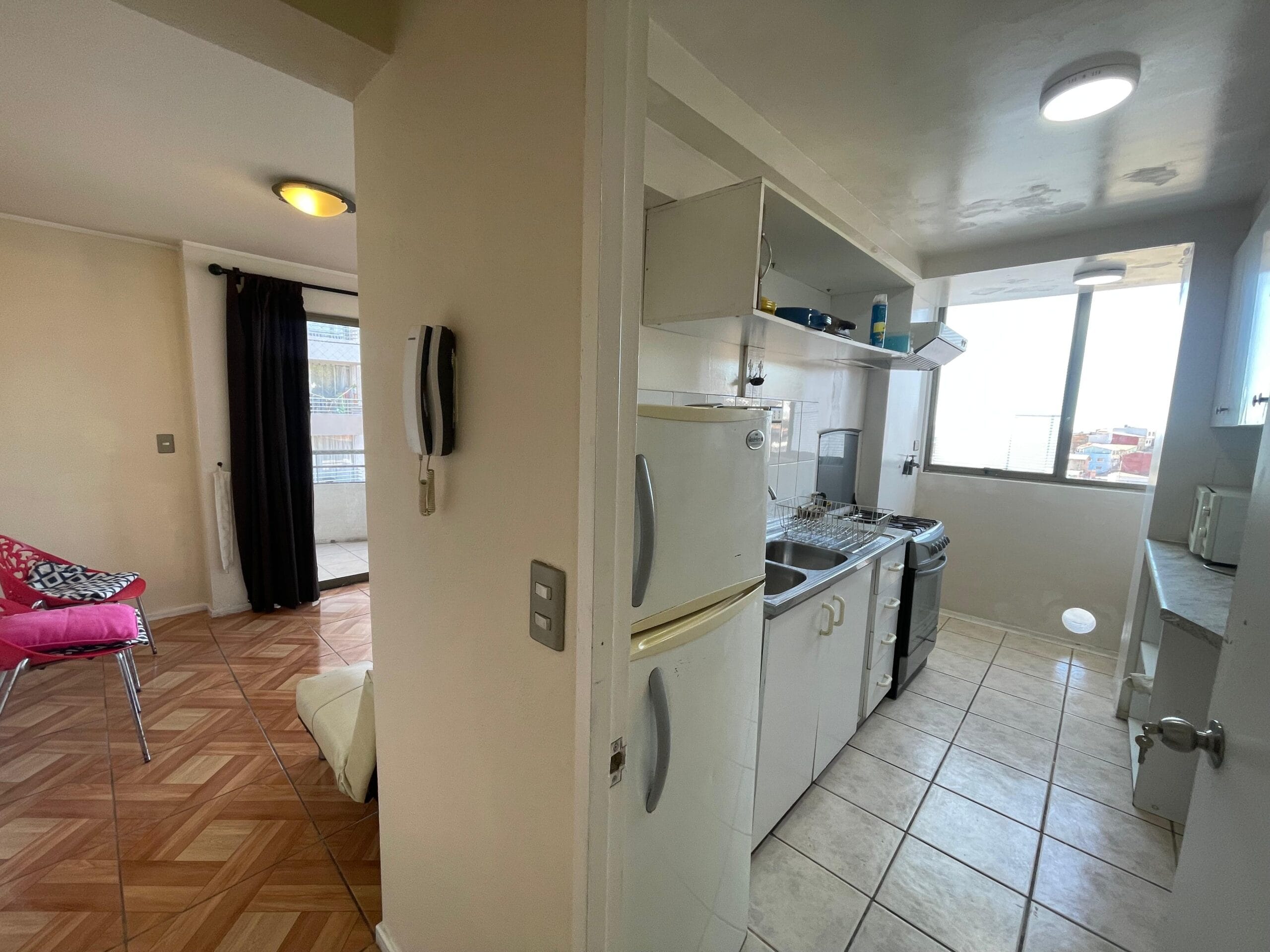 Arriendo Semi amoblado Depto 2D2B Valparaíso Edificio Mirador Polanco - Imagen 4