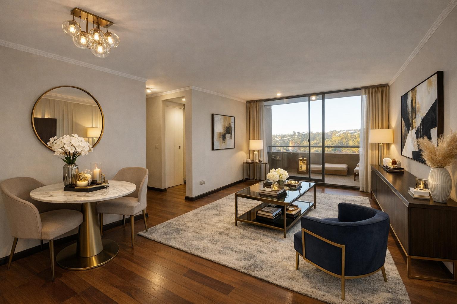 Venta Depto 3D2B con Terraza y Vista Natural – Parque Inglés, Valparaíso